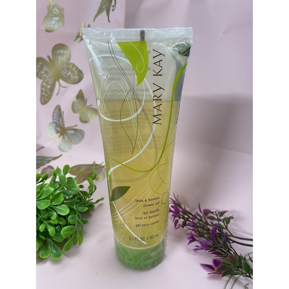 New Mary Kay Lotus & Bamboo Shower Gel Full Size 6.5 fl oz/192mL SEALED